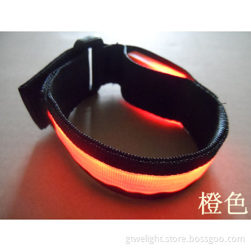 Watch LED Light up Bracelet Orange